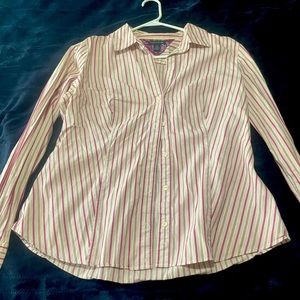 Womens button down blouse